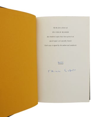 In Cold Blood: A True Account of a Multiple Murder and Its Consequences