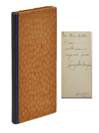 Item #140946429 The Weary Blues. Langston Hughes, Carl Van Vechten, Introduction