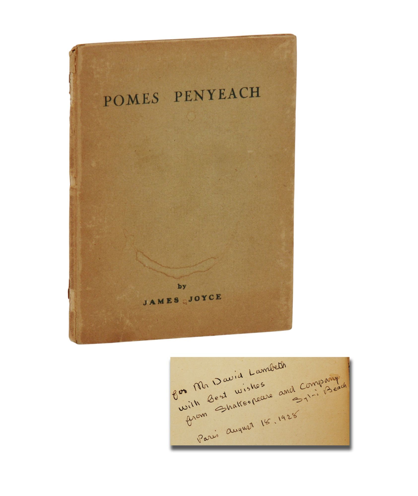 Pomes Penyeach | James Joyce | First Edition