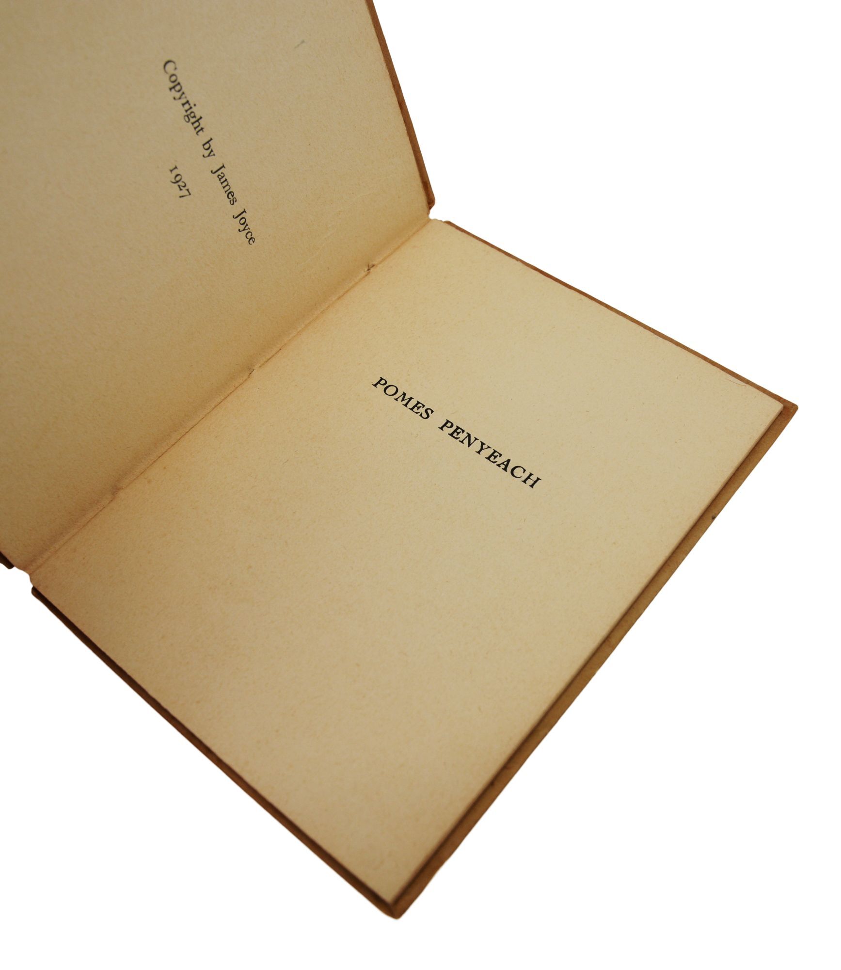 Pomes Penyeach | James Joyce | First Edition