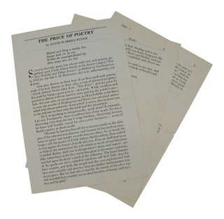 Nero and Other Poems