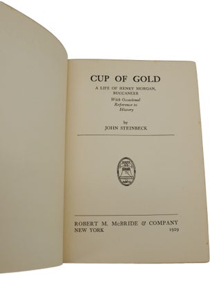 Cup of Gold: A Life of Henry Morgan, Buccaneer