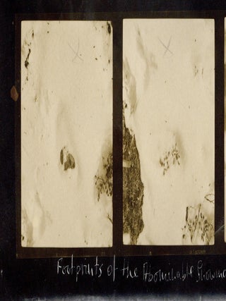 The Sherpa and the Snowman (with) 24 silver gelatin contact sheets documenting the 1954 Daily Mail Himalayan expedition in search of the Yeti
