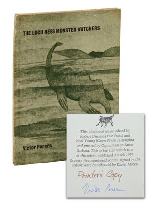 Item #140946623 The Loch Ness Monster Watchers. Victor Perera, Peter S. Beagle, Introduction