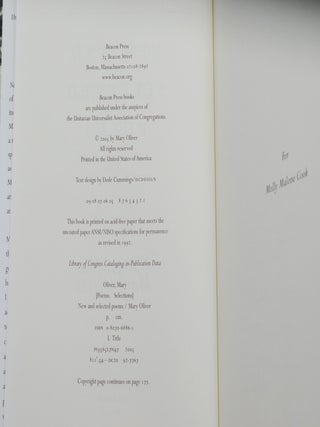 New and Selected Poems, Volume Two