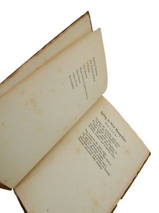 Spring in New Hampshire and Other Poems