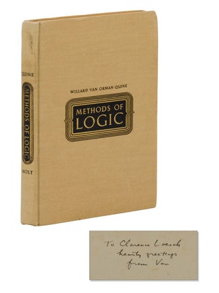 Item #140946798 Methods of Logic. Willard Van Orman Quine
