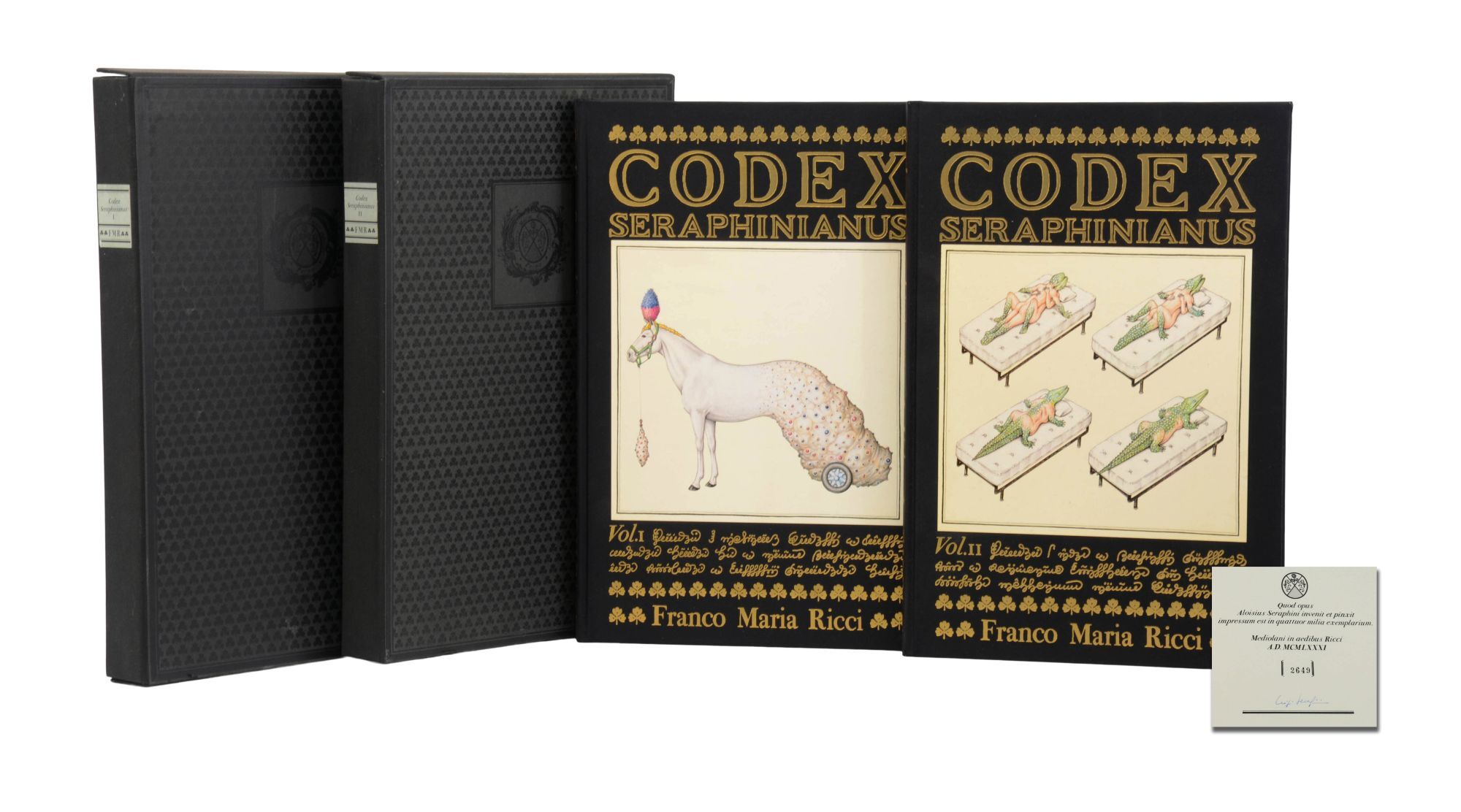 Seraphini Codex Codex Seraphinianus | Luigi Serafini | Signed Limited First Edition