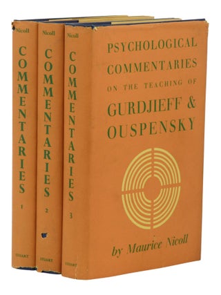 Item #140946809 Psychological Commentaries On the Teaching of G. I. Gurdjieff and P. D....