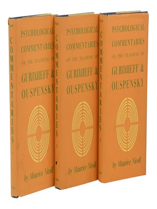 Psychological Commentaries On the Teaching of G. I. Gurdjieff and P. D. Ouspensky