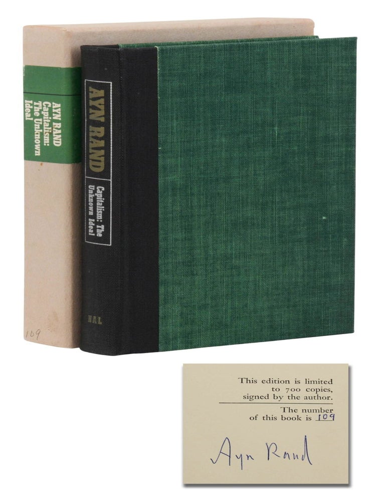 Item #140946819 Capitalism: The Unknown Ideal. Ayn Rand, Nathaniel Branden, Alan Greenspan, Robert Hessen.