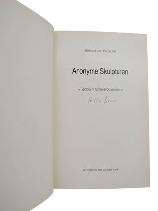 Anonyme Skulpturen: A Typology of Technical Constructions