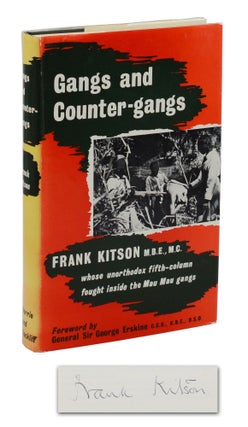 Item #140946858 Gangs and Counter-gangs. Frank Kitson, George Erskine, Foreword