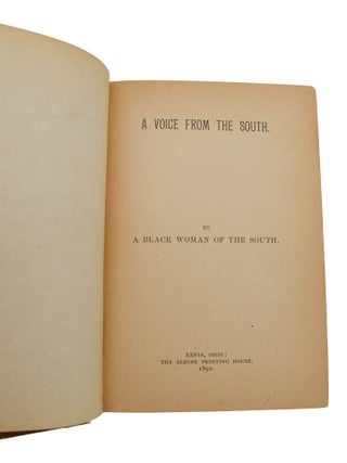 A Voice from the South: By a Black Woman of the South