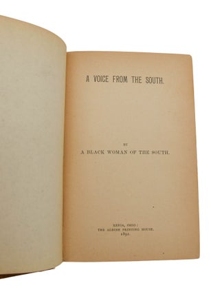 A Voice from the South: By a Black Woman of the South