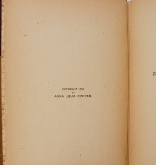 A Voice from the South: By a Black Woman of the South