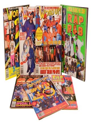 Item #140946927 Word Up! (Seven early issues of the teen hip hop magazine). Kate Ferguson, Scott...
