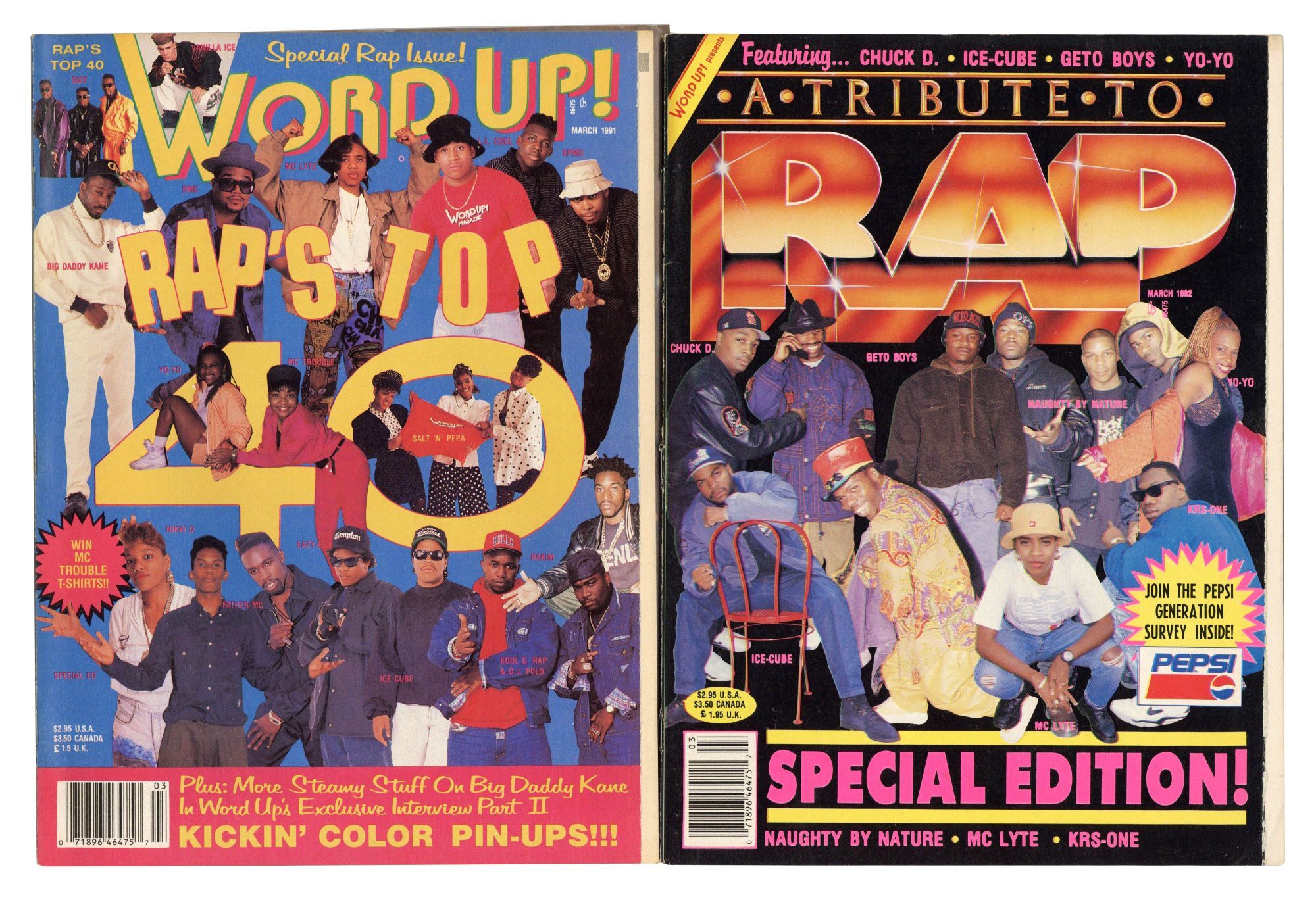 Word Up! Seven early issues of the teen hip hop magazine | Kate ...