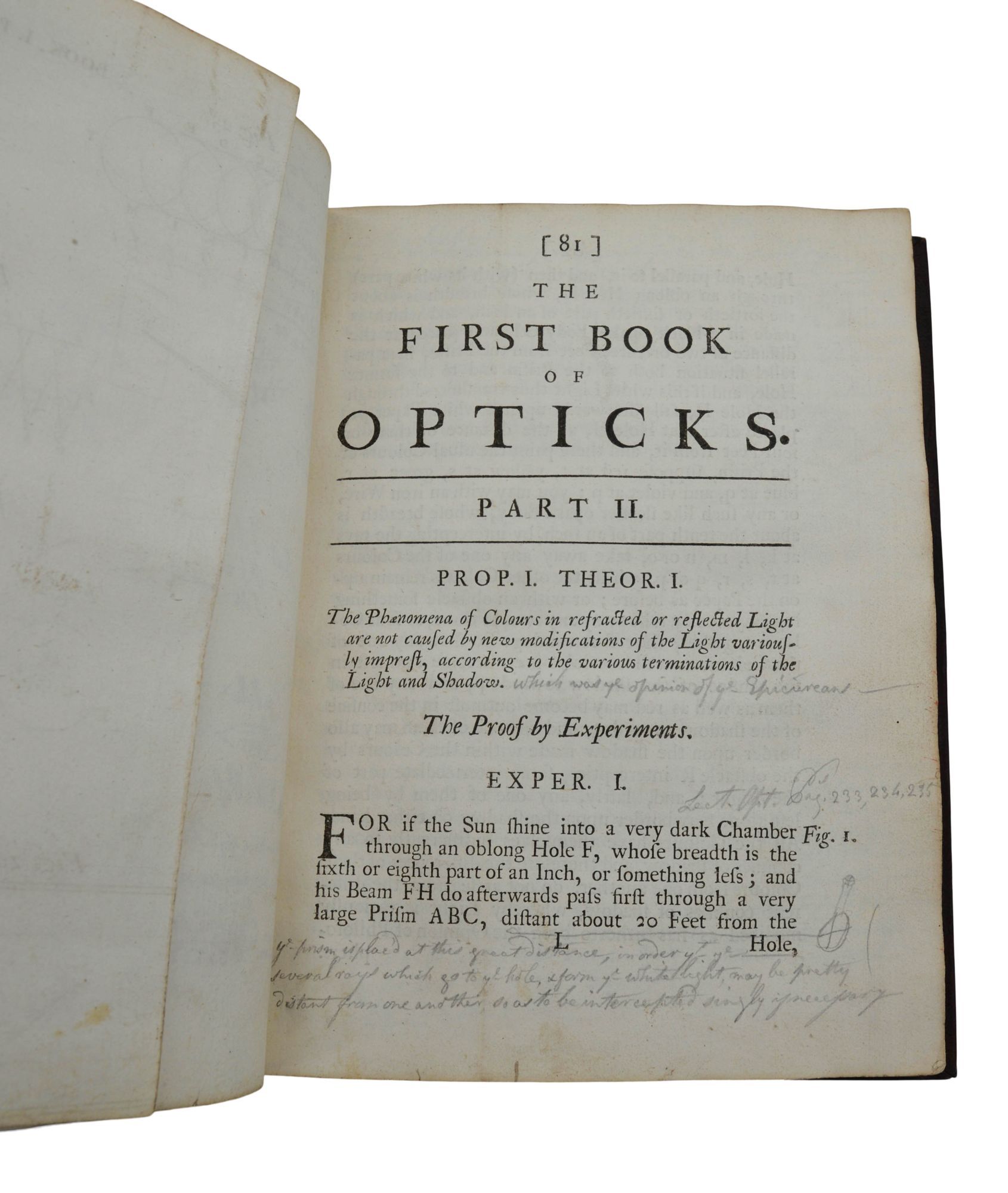 Opticks: or, A Treatise of the Reflexions, Refractions, Inflexions and ...
