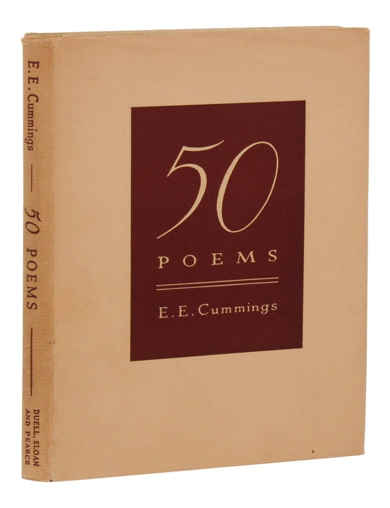 Item #140946968 50 Poems. E. E. Cummings.