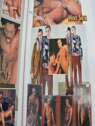 (Explicit) Original Male Erotica Collaged Artists' Books