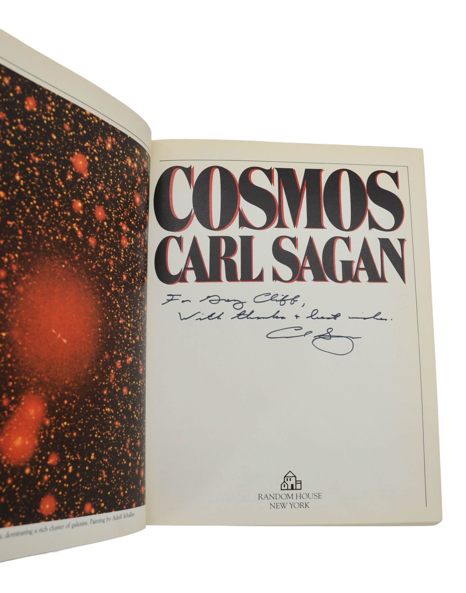 Cosmos | Carl Sagan | First edition