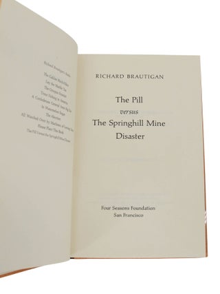 The Pill Versus The Springhill Mine Disaster