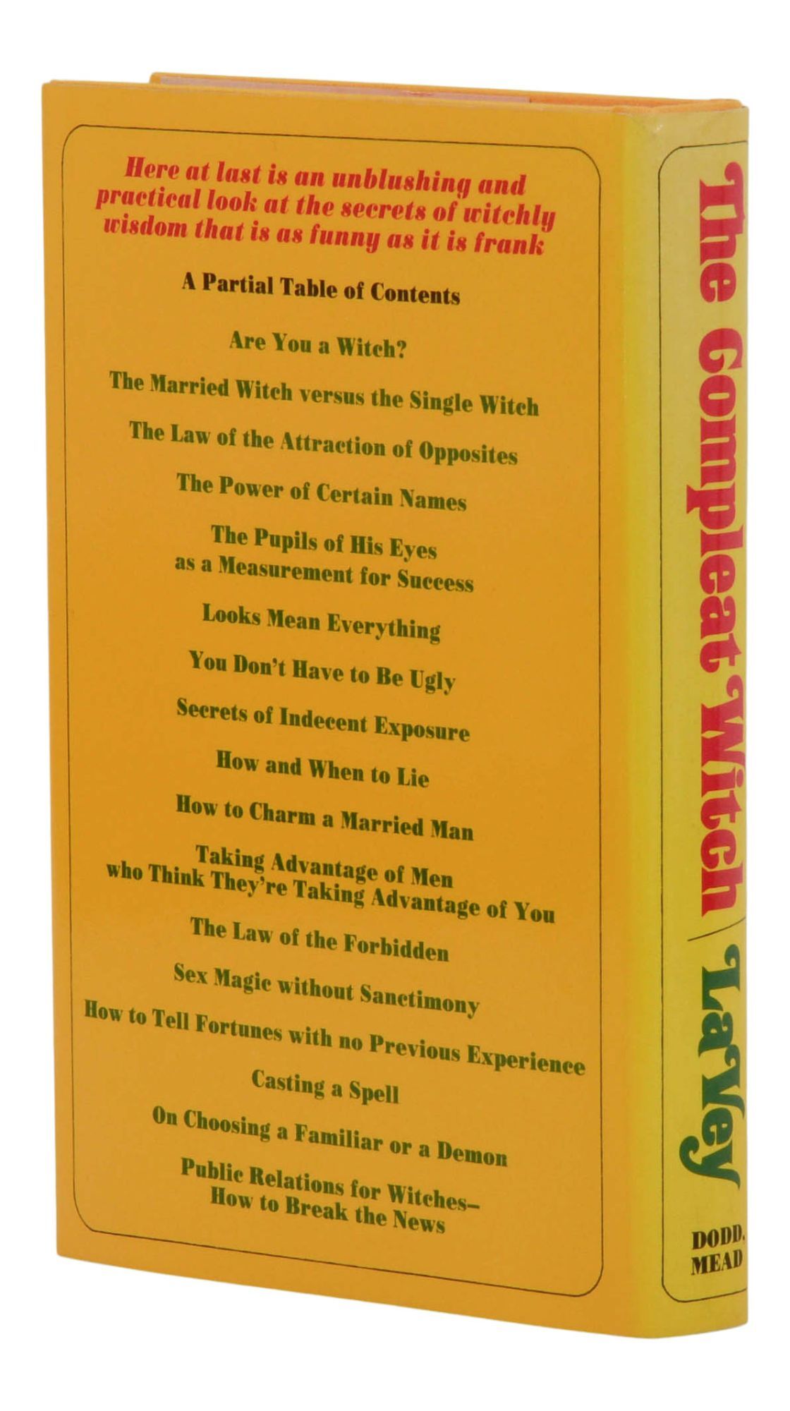 The Compleat Witch: or What to Do When Virtue Fails | Anton LaVey