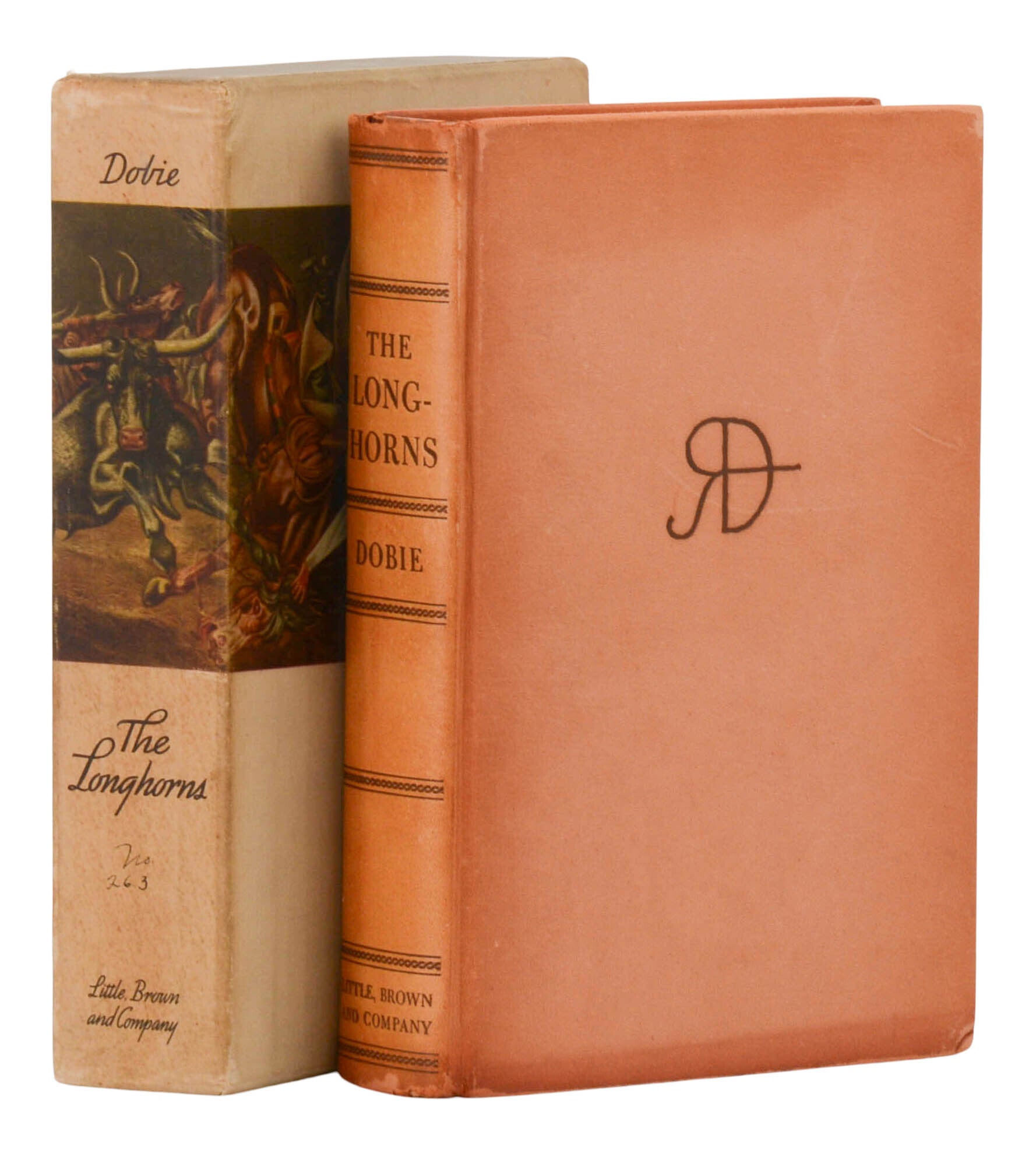 The Longhorns | J. Frank Dobie, Tom Lea, Illustrations | Rawhide