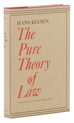 Item #140947039 The Pure Theory of Law. Hans Kelsen, Max Knight