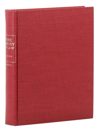 The Pure Theory of Law