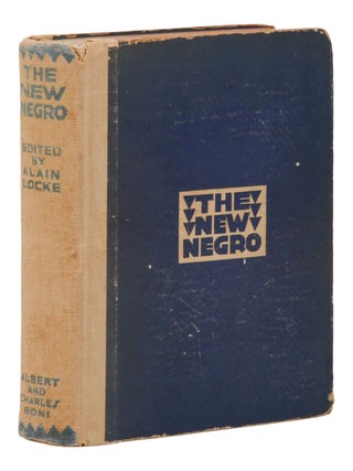 Item #140947068 The New Negro: An Appreciation. Alain Locke, Winold Reiss, Artist