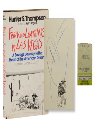 Item #140947074 Fear and Loathing in Las Vegas. Hunter S. Thompson, Ralph Steadman, Illustrations