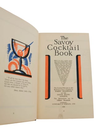 The Savoy Cocktail Book