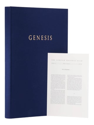 The First Book of Moses, called Genesis