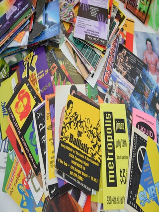 San Francisco Gay Rave and Party Flyer Archive