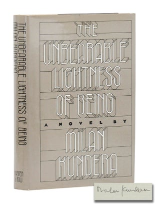 Item #140947167 The Unbearable Lightness of Being. Milan Kundera, Michael Henry Heim