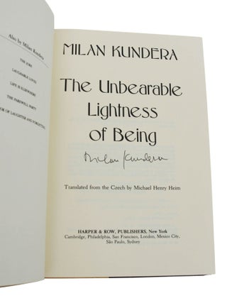 The Unbearable Lightness of Being