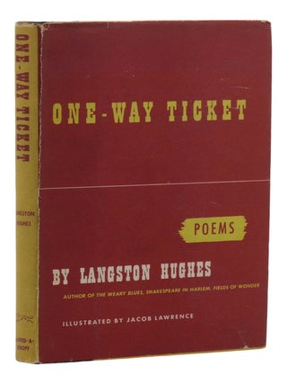 Item #140947178 One-Way Ticket. Langston Hughes, Jacob Lawrence, Illustrations