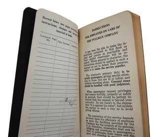Instructions to Porters, Attendants and Bus Boys