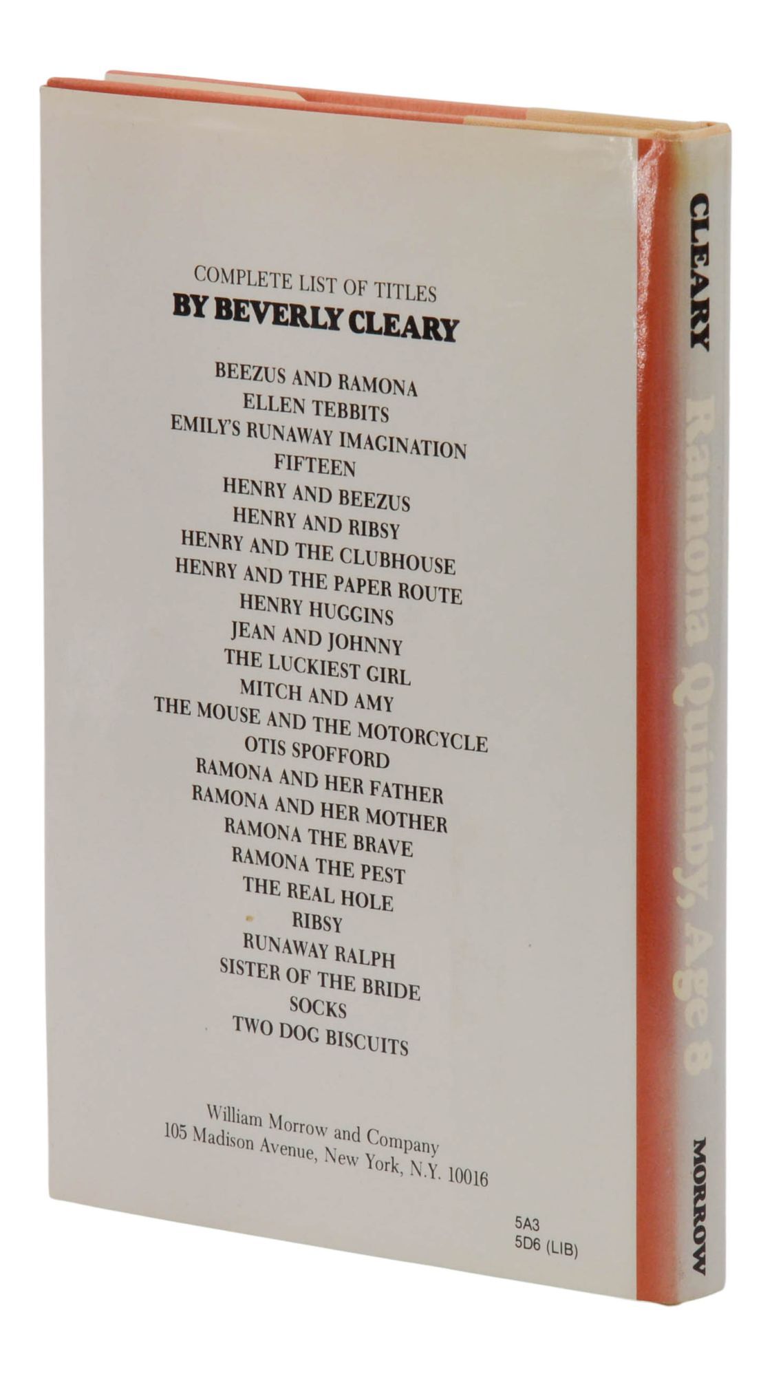 Ramona Quimby, Age 8 | Beverly Cleary | First Edition