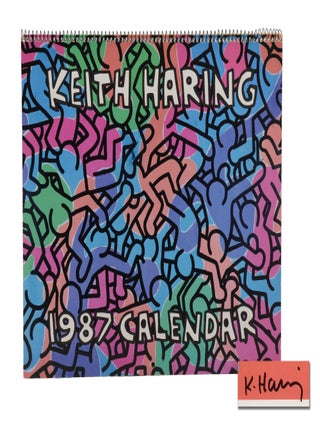 Item #140947223 Keith Haring 1987 Calendar. Keith Haring