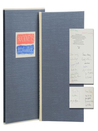 Item #140947245 Hockney's Alphabet. David Hockney, Stephen Spender