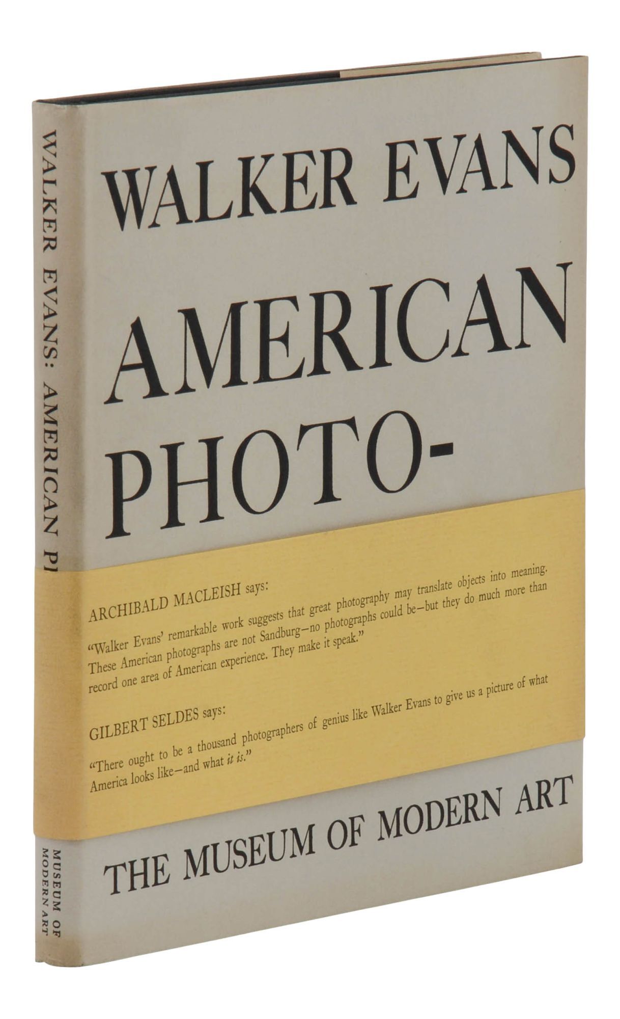 American Photographs | Walker Evans | First Edition
