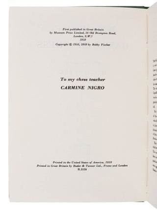 Bobby Fischer's Games of Chess