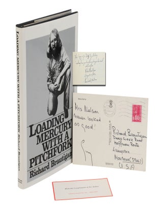 Item #140947318 Loading Mercury with a Pitchfork. Richard Brautigan