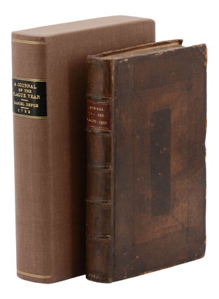 A Journal of the Plague Year: Being Observations or Memorials, Of the most Remarkable Occurrences, As well Publick or Private, Which happened in London During the last Great Visitation In 1665. Written by a Citizen who continued all the while in London. Never made publick before.