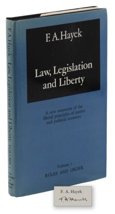 Item #140947470 Law, Legislation and Liberty, Volume 1: Rules and Order. Friedrich A. Hayek