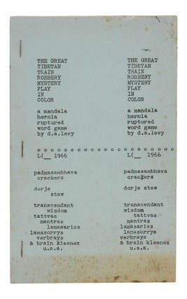 Item #140947480 The Great Tibetan Train Robbery Mystery In Color: A Mandala Hernia Ruptured Word...