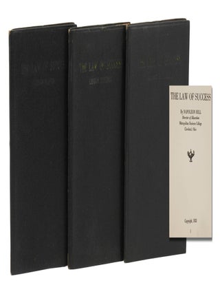 Item #140947492 The Law of Success [Lessons 11, 13, 14]. Napoleon Hill